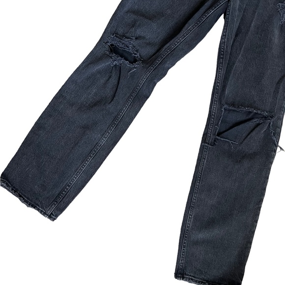 Abercrombie & Fitch Curve Love Ultra High Rise 90s Straight Jean - Picture 7 of 14